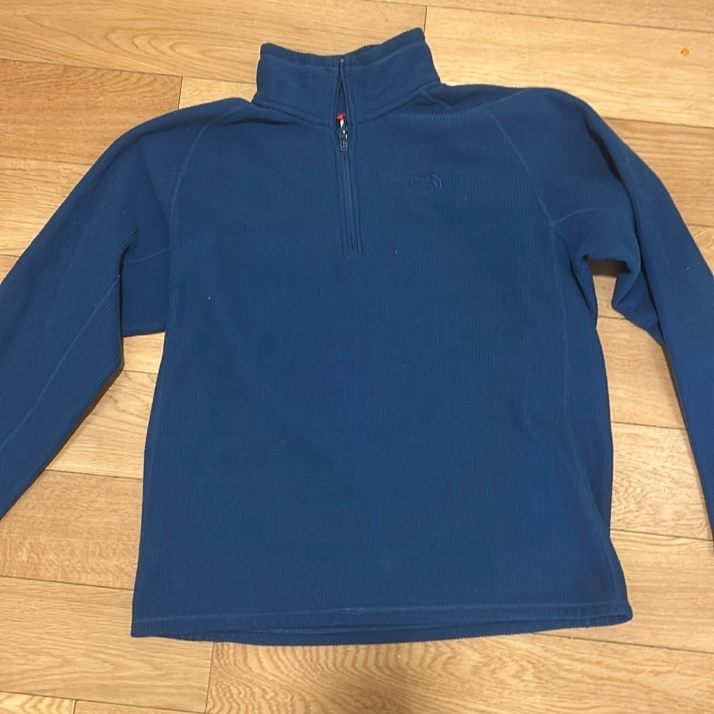 Royal Blue North Face Waffle Knit